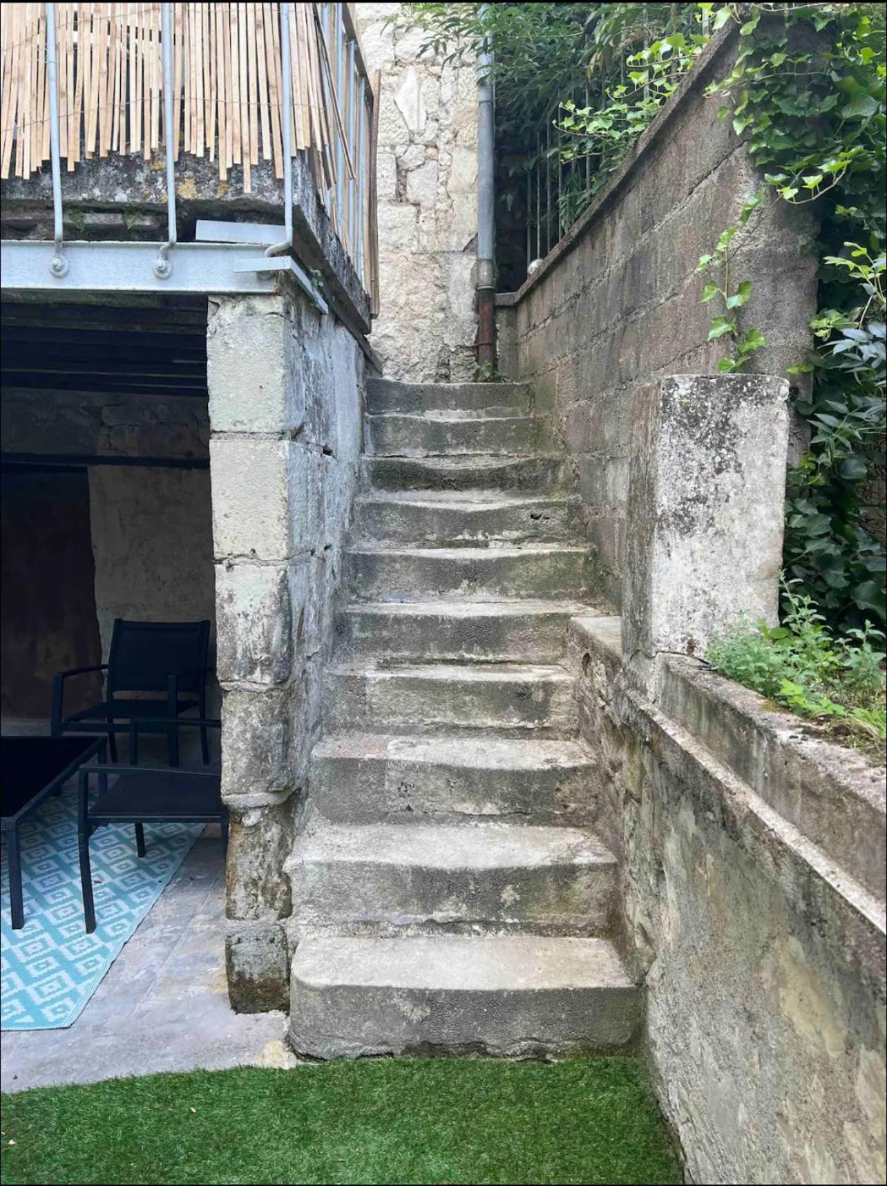 Le Badebec, Appt Dans Maison Typique Avec Jardin Prive Chinon Eksteriør bilde